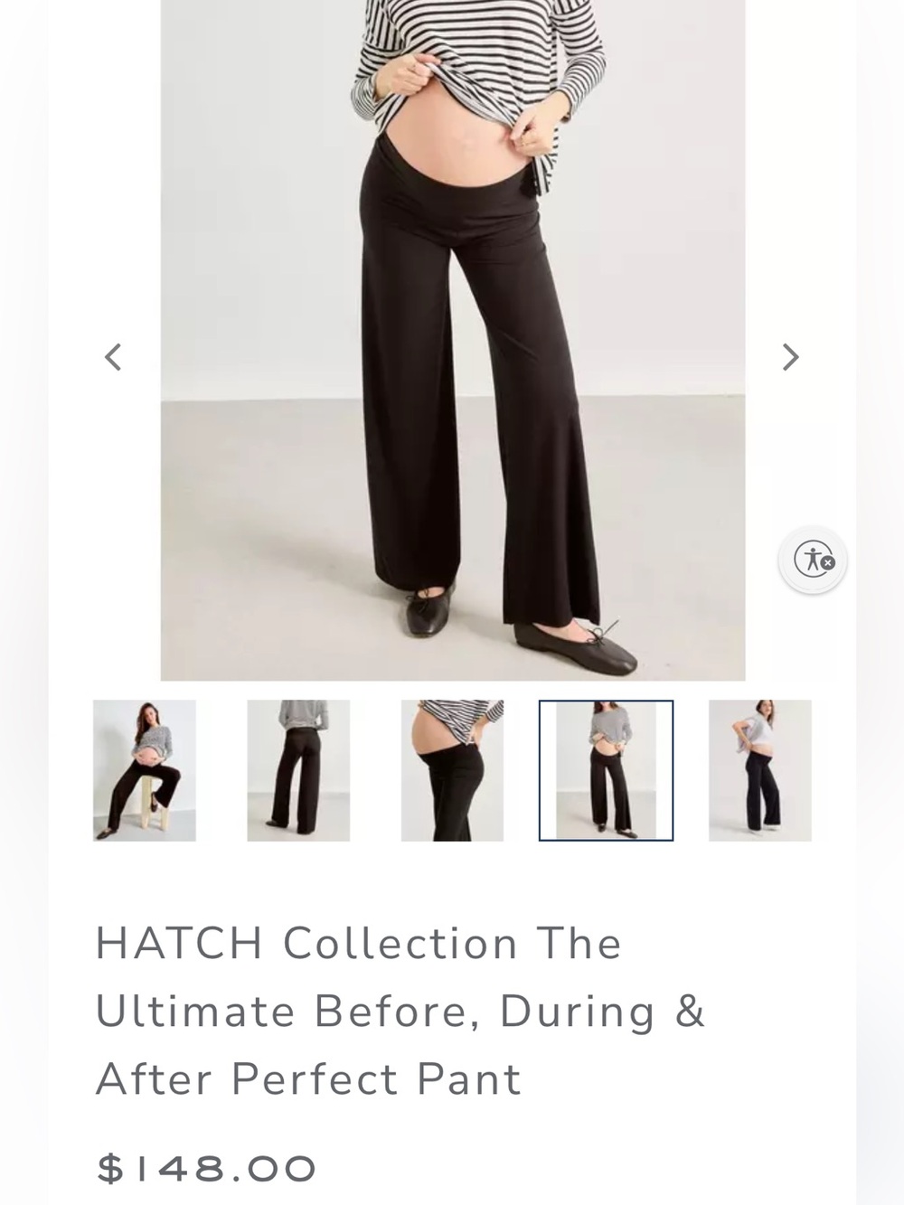Hatch pants - size XS